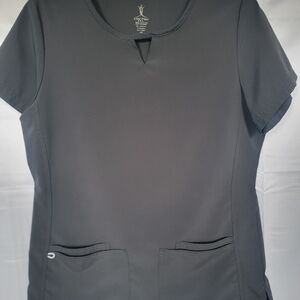 Charcoal Scrub Top